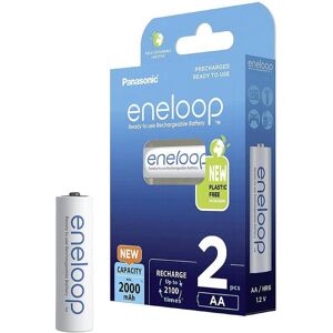 Panasonic eneloop (2 pz., AA, 2000 mAh), Batterie + pile Panasonic eneloop (2 pz., AA, 2000 mAh), Batterie + pile
