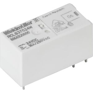 Weidmüller RCLS3T024 - 24 V/DC, 16 A, 1 NO Relè Weidmüller RCLS3T024 - 24 V/DC, 16 A, 1 NO Relè