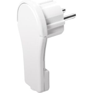 LogiLink Spina ad angolo piatto bianca, Cavo + Spina elettrica, Bianco LogiLink Spina ad angolo piatto bianca, Cavo + Spina elettrica, Bianco