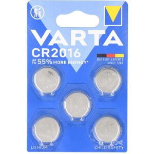 Batteria al litio Varta CR2016 3V - Confezione da 5 Batteria al litio Varta CR2016 3V - Confezione da 5