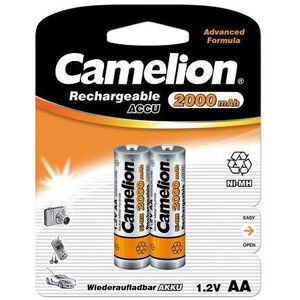 Camelion NH-AA2000-BP2 Batteria ricaricabile al nichel-metallo idruro (NiMH) (2 pz., AA, 2000 mAh), Batterie + pile Camelion NH-AA2000-BP2 Batteria ricaricabile al nichel-metallo idruro (NiMH) (2 pz., AA, 2000 mAh), Batterie + pile