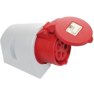 REV, Presa di corrente, Presa a muro CEE a 5 poli a montaggio superficiale 16A IP44 REV, Presa di corrente, Presa a muro CEE a 5 poli a montaggio superficiale 16A IP44