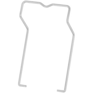 Weidmüller DRM/DRL Clip Argento - Clip di fissaggio Weidmüller DRM/DRL Clip Argento - Clip di fissaggio