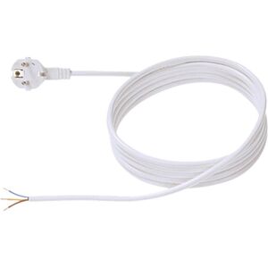 Cavo di alimentazione Bachmann - 3m Bianco - Tipo F (M) - 16A / 250V Cavo di alimentazione Bachmann - 3m Bianco - Tipo F (M) - 16A / 250V