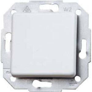 Kopp Inserto pulsante Europa Bianco artico, opaco 614313060, Pulsante + Interruttore, Bianco Kopp Inserto pulsante Europa Bianco artico, opaco 614313060, Pulsante + Interruttore, Bianco