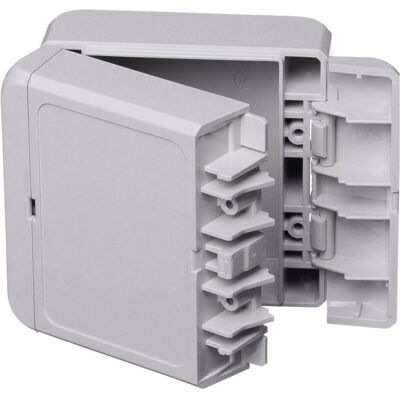 Bopla BOCUBE IP67 enclosure, ABS, RAL 7035 (Case), Accessori di elettronica + Alloggiamento, Grigio Bopla BOCUBE IP67 enclosure, ABS, RAL 7035 (Case), Accessori di elettronica + Alloggiamento, Grigio