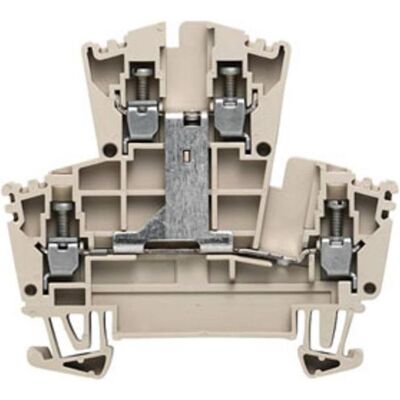 Weidmüller Morsettiera guida DIN WDK2.5V, Accessori di elettronica + Alloggiamento, Marrone Weidmüller Morsettiera guida DIN WDK2.5V, Accessori di elettronica + Alloggiamento, Marrone