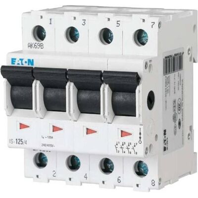 Eaton Sistema di alimentazione, Interruttore principale 4p 240V 16A Eaton Sistema di alimentazione, Interruttore principale 4p 240V 16A