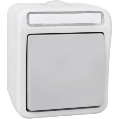 Interruttore impermeabile Peranova 102447 - Zone umide - IP54 Interruttore impermeabile Peranova 102447 - Zone umide - IP54