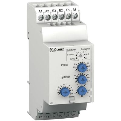 Relè di Monitoraggio Corrente Crouzet 84871120 - Rilevamento Sovracorrente/Sottocorrente Relè di Monitoraggio Corrente Crouzet 84871120 - Rilevamento Sovracorrente/Sottocorrente