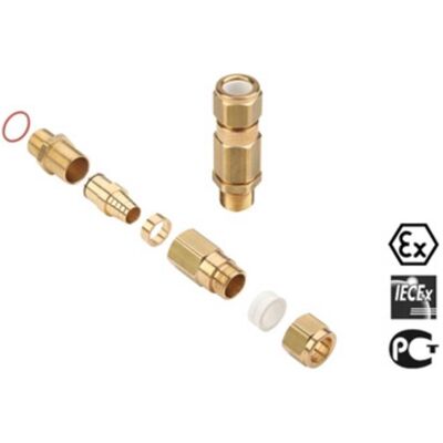 Weidmüller KUB M63 Ottone Pressacavo - Zona esplosiva Weidmüller KUB M63 Ottone Pressacavo - Zona esplosiva