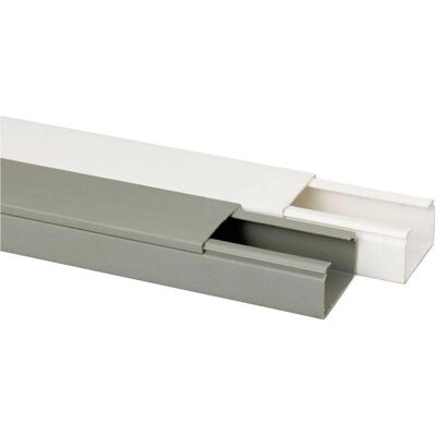 Heidemann Canale per cavi - 2000mm Bianco, 40x25mm Heidemann Canale per cavi - 2000mm Bianco, 40x25mm