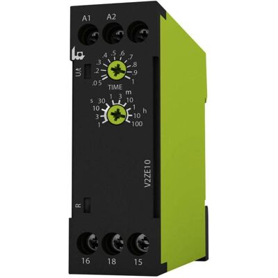 Timer relè V2ZE10 24-240V AC/DC - Funzione singola Timer relè V2ZE10 24-240V AC/DC - Funzione singola