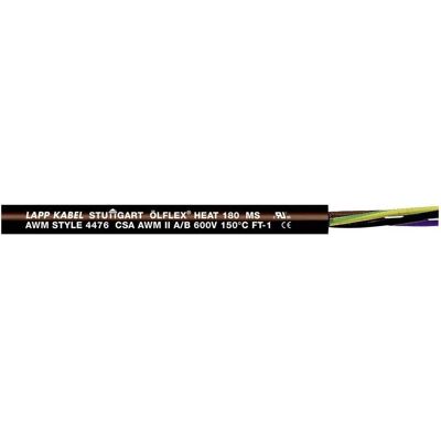 Cavo in silicone LAPP ÖLFLEX HEAT 180 MS - 3 conduttori - 2,5mm² - 100m - Nero Cavo in silicone LAPP ÖLFLEX HEAT 180 MS - 3 conduttori - 2,5mm² - 100m - Nero