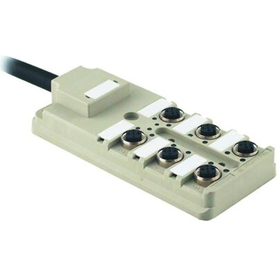 Weidmüller Distributore passivo sensore/attuatore (Morsettiere), Accessori di elettronica + Alloggiamento, Grigio Weidmüller Distributore passivo sensore/attuatore (Morsettiere), Accessori di elettronica + Alloggiamento, Grigio