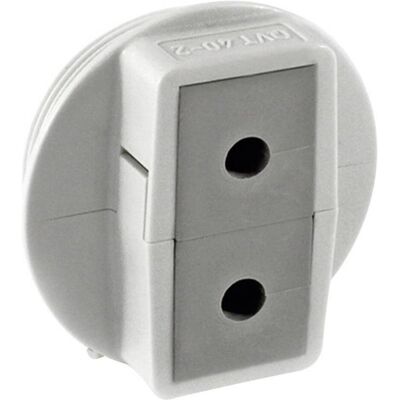 Icotek QVT 40/2 Grommet grigio - Grommet cavi Icotek QVT 40/2 Grommet grigio - Grommet cavi