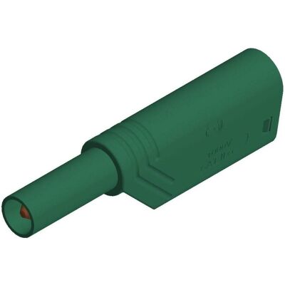 SKS Tappo a lamella di sicurezza St, Cavo + Spina elettrica, Verde SKS Tappo a lamella di sicurezza St, Cavo + Spina elettrica, Verde