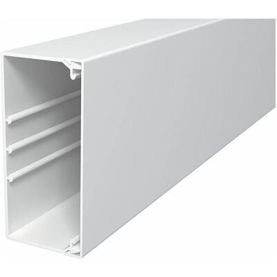 Gola cavi PVC OBO Bettermann WDK60130RW - 2000mm, Bianco Gola cavi PVC OBO Bettermann WDK60130RW - 2000mm, Bianco
