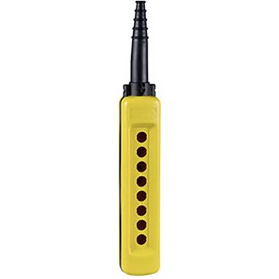 Custodia pendente gialla Schneider Electric - IP65, 8 fori Custodia pendente gialla Schneider Electric - IP65, 8 fori