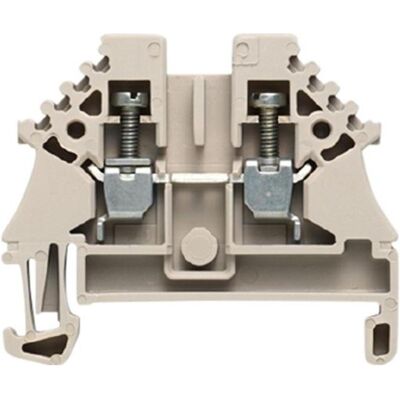 Weidmüller Feed-through terminal,WDU 2.5N ZQV, Accessori di elettronica + Alloggiamento, Beige Weidmüller Feed-through terminal,WDU 2.5N ZQV, Accessori di elettronica + Alloggiamento, Beige
