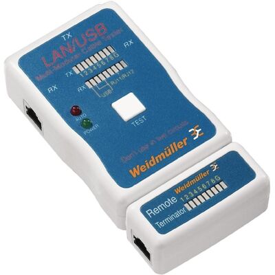 Weidmüller, Multimetro, LAN USB TESTER Cavo di retep (Tester per cavi) Weidmüller, Multimetro, LAN USB TESTER Cavo di retep (Tester per cavi)