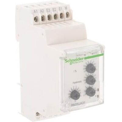 Schneider Electric RM35JA31MW - Relè di supervisione corrente - 2-20mA - Montaggio su guida DIN Schneider Electric RM35JA31MW - Relè di supervisione corrente - 2-20mA - Montaggio su guida DIN