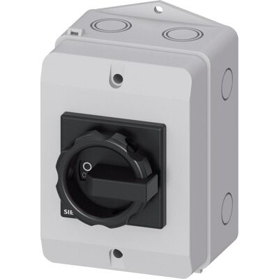 Interruttore Siemens 3LD2164-0TB51 - IP65 3P 25A 9,5kW Interruttore Siemens 3LD2164-0TB51 - IP65 3P 25A 9,5kW