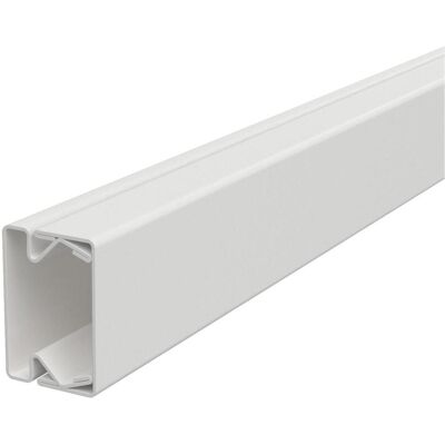OBO Bettermann 2m Canale per cavi in acciaio - 20x30mm - Bianco - Canale per cavi OBO Bettermann 2m Canale per cavi in acciaio - 20x30mm - Bianco - Canale per cavi