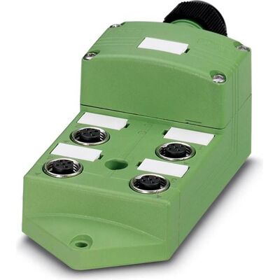 Custodia sensori/attuatori Phoenix Contact SACB-4/8-C - IP65, 4 slot, M12 Custodia sensori/attuatori Phoenix Contact SACB-4/8-C - IP65, 4 slot, M12