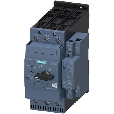 Siemens 3RV2131-4WA10 Interruttore di potenza - 52A, 690V, 3 poli Siemens 3RV2131-4WA10 Interruttore di potenza - 52A, 690V, 3 poli