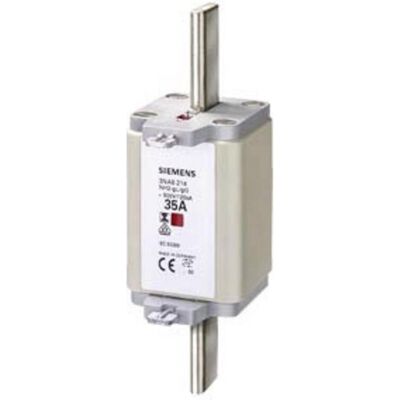 Link Fusibile NH G2 125A Siemens - Protezione Corrente Alta Link Fusibile NH G2 125A Siemens - Protezione Corrente Alta