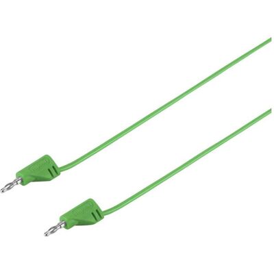 VOLTCRAFT Cavo di misura MSB-200 - Flessibile, 30cm, Verde VOLTCRAFT Cavo di misura MSB-200 - Flessibile, 30cm, Verde