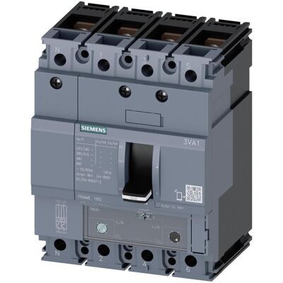 Siemens 3VA1163-5GF42-0AA0 Interruttore di potenza - Telaio IEC 160 Siemens 3VA1163-5GF42-0AA0 Interruttore di potenza - Telaio IEC 160