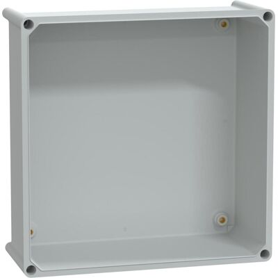 Schneider Electric NSYPLS3636G - Custodia in Poliestere Grigia - IP66 - 360x360x180mm Schneider Electric NSYPLS3636G - Custodia in Poliestere Grigia - IP66 - 360x360x180mm