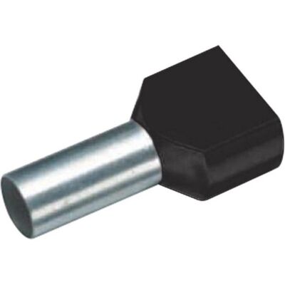Cimco, Collegamento per cavi, Ghiera terminale per filo doppio 1,5 mm² 10 mm Parzialmente isolato Nero 18 2472 100 pz. Cimco, Collegamento per cavi, Ghiera terminale per filo doppio 1,5 mm² 10 mm Parzialmente isolato Nero 18 2472 100 pz.