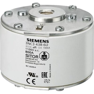 Siemens Fusibile, Collegamento fusibile SITOR con filetto femmina su entrambi i lati NH A aR Siemens Fusibile, Collegamento fusibile SITOR con filetto femmina su entrambi i lati NH A aR