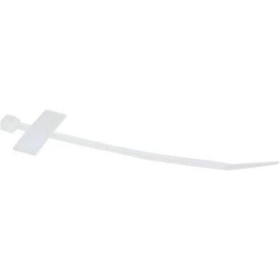 ACT, Fascette, Fascette per marcatura cavi, lunghezza 100 mm, larghezza 2,5 mm. Lunghezza: 100 mm Fascetta trans (100 mm, 100 pz.) ACT, Fascette, Fascette per marcatura cavi, lunghezza 100 mm, larghezza 2,5 mm. Lunghezza: 100 mm Fascetta trans (100 mm, 100 pz.)