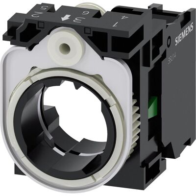 Blocco di Contatti Siemens - 3SU1500-1AA10-1BA0 Supporto con terminali a vite - Blocchi di contatto industriale Blocco di Contatti Siemens - 3SU1500-1AA10-1BA0 Supporto con terminali a vite - Blocchi di contatto industriale