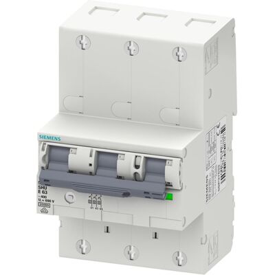 Siemens 5SP3363-3 - Interruttore - 63A, 3 poli, 400V Siemens 5SP3363-3 - Interruttore - 63A, 3 poli, 400V