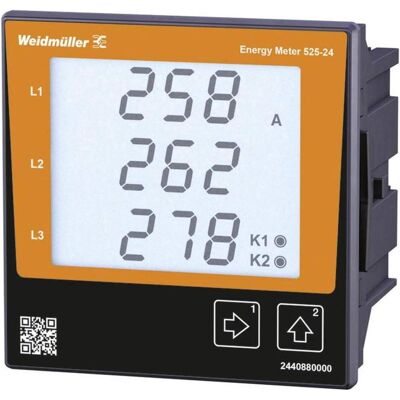 Weidmüller, Misuratore energia, CONTATORE DI ENERGIA 52524 Weidmüller, Misuratore energia, CONTATORE DI ENERGIA 52524