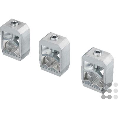 Supporto fusibile NH in metallo Rittal - Connettore elettrico Supporto fusibile NH in metallo Rittal - Connettore elettrico