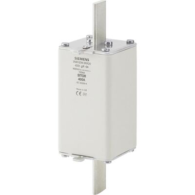 Siemens Fusibile, SITOR fusibile link contatti a coltello NHL A gR Un DC (400 A) Siemens Fusibile, SITOR fusibile link contatti a coltello NHL A gR Un DC (400 A)
