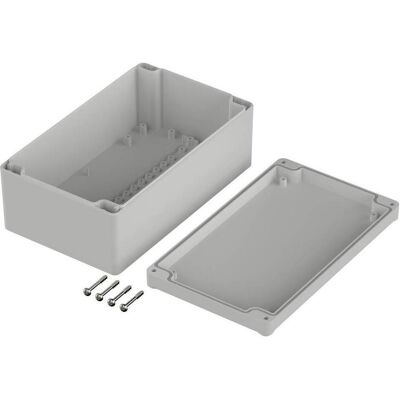 Custodia Industriale Bopla - IP65 - 200x120x77mm - Grigio chiaro Custodia Industriale Bopla - IP65 - 200x120x77mm - Grigio chiaro