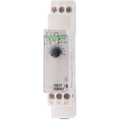 Schneider Electric - RE17RBMU Timer - 0.1s-100h, 8A, SPDT Schneider Electric - RE17RBMU Timer - 0.1s-100h, 8A, SPDT