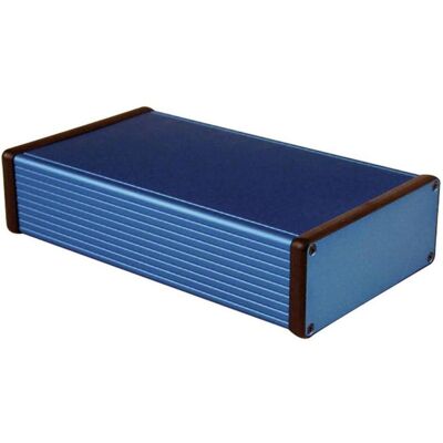 Custodia in alluminio blu Hammond 1455Q2201BU - Case strumenti Custodia in alluminio blu Hammond 1455Q2201BU - Case strumenti