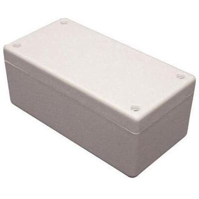 Hammond Box Abs Antifiamma 131x66x55mm (Case), Accessori di elettronica + Alloggiamento, Grigio Hammond Box Abs Antifiamma 131x66x55mm (Case), Accessori di elettronica + Alloggiamento, Grigio