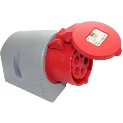 Prese da parete PCE - 5 poli, 400V, IP44 Prese da parete PCE - 5 poli, 400V, IP44