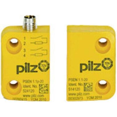 Pilz PSEN 1.1p-20 Interruttore di sicurezza magnetico - 8mm, IP65/IP67 Pilz PSEN 1.1p-20 Interruttore di sicurezza magnetico - 8mm, IP65/IP67