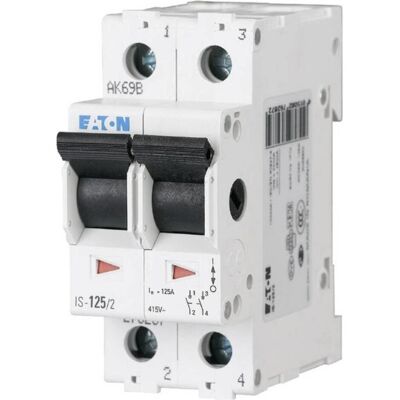 Interruttore principale Eaton 2 poli 25A IP40 Interruttore principale Eaton 2 poli 25A IP40