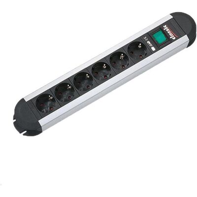 Bachmann, Ciabatta multipresa, Primo Classico (6x, CEE 7/3, 2 m) Bachmann, Ciabatta multipresa, Primo Classico (6x, CEE 7/3, 2 m)